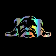 Car Sticker 3D ENGLISH BULLDOG TIRED PUPPY  Sticker On Car Funny Vinyl Stickers Decals JDM Motorcycle Car Styling Accessories 2024 - buy cheap
