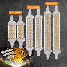Ceramic body R7S LED Lamp 10W 15W 20W SMD 2835 78mm 118mm 135mm R7S LED Light Bulb AC220V Energy Saving Replace Halogen Light 2024 - buy cheap