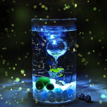 12 CM Glass Bottle Jar Hydroponic Terrarium Container Light LED Cork Stopper Ecological Bottle Night Lights #264311 2024 - buy cheap