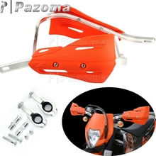 Protector de manos Universal para motocicleta, accesorio naranja para Honda, Yamaha, Suzuki, CRF, WR, SX, EXC, XCF, SX, Motocross, Dirt Bike, 28mm, 1 1/8" 2024 - compra barato