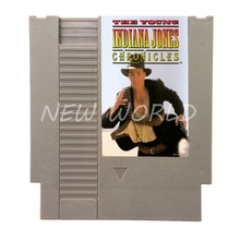 Young Indiana Jones Chronicles Video Game Cartridge Card For 72 Pin 8 Bit Game Player 2024 - buy cheap