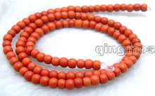 Small 4mm Round Red Stone beads strand 15"-los616 Wholesale/retail Free shipping 2024 - buy cheap