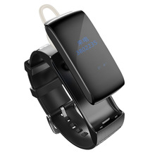 Bracelete inteligente para ios e android, bracelete bluetooth com som hi-fi, pedômetro digital