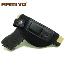 Armiyo G17 1911 Tactical Concealed Gun Holster Carry Belt Metal Clip Nylon Bag Hunting Articles For All Sizes Pistol 2024 - buy cheap