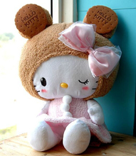 Gift for baby 1pc 50cm bowknot cookies cat plush hold doll cushion pillow creative birthday stuffed toy 2024 - buy cheap