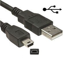 Кабель USB 1,8 для зарядки и передачи данных, 5 контактов, 2,0 м 2024 - купить недорого