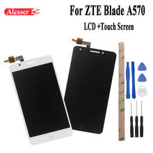 Alesser для zte Blade A570 T617 A813 ЖК-дисплей и инструмент для ремонта сенсорного экрана в сборе запчасти 5,5 дюймов Мобильные аксессуары + Инструменты 2024 - купить недорого