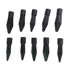 50pcs Archery Rubber Arrowhead Target Broadheads Practice Arrow head Tips Points Black Curve For Hunting Kids Youth Gaming 2024 - buy cheap