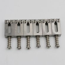 Alforje de ponte de liga de titânio, tipo quadrado 10.5mm para pontes tremolo stratocaster, pontes de guitarra elétrica 2024 - compre barato