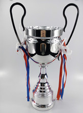 52CM  Classic Trophy Silvery Sports Trophy Sports Award Traditional Trophy Cup Award 2024 - buy cheap