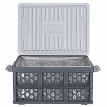 Finether Foldable Plastic Storage Container Crate Box Basket With Waterproof Bag Collapsible Utility For Food And Garden Tools 2024 - buy cheap