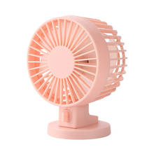 Usb зарядка портативный ручной электрический вентилятор кондиционер-охладитель охлаждающий вентилятор летний Настольный охлаждающий вентилятор синий розовый 2024 - купить недорого