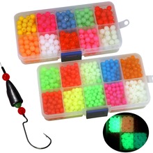 Texas Rig Fishing Beads Glow In The Dark 800pcs 6.5mm 1000pcs 4mm Plastic Round Red Luminous Glow Fishing Beads For Carolina Rig 2024 - buy cheap