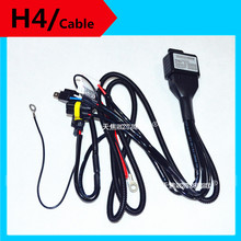 Cables de arnés de Cable de relé para HID Xenon, kit de cables de control H4 de alta calidad, H4, uno por dos 2024 - compra barato