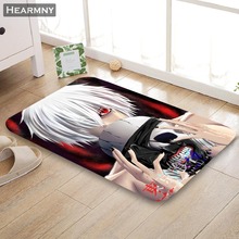 HEARMNY-Felpudo de Tokyo Ghoul para el hogar, alfombra antideslizante hecha a máquina, sala de estar/pasillo, alfombra de baño para niños, regalo, novedad 2024 - compra barato