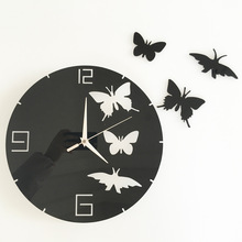 New fashion 3D big size wall clock mirror sticker DIY wall clocks home decoration wall clock meetting room 2024 - buy cheap