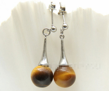 Free shipping >>>>>>Beautiful ! 10mm round lavender stone Drop earrings E2144 2024 - buy cheap
