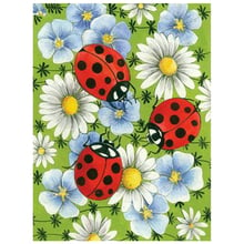 Full Round/Square Drill 5d Diamond Painting Ladybird Flower Mosaic DIY Diamond Embroidery Cross Stitch Sticker Home Decor 2024 - buy cheap