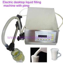 Free shipping Digital Control Pump Liquid Filling Machine+3/4mm nozzle 6pcs, Filter 3pcs Silicone tube 10 meter 2024 - buy cheap