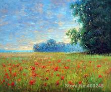 Pintura de Claude Monet Oat, decoración de campo, óleo sobre lienzo, hecho a mano, alta calidad 2024 - compra barato