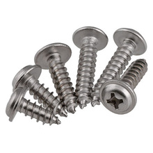 10pcs M4 Stainless steel round pan head self-tapping screws with pad screw Length 8mm-20mm 2024 - buy cheap