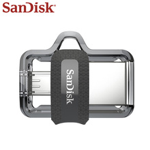 SanDisk Ultra Dual Pendrive DD3 OTG Micro USB 3.0 Flash Stick 16GB 32GB 64GB 128GB 256GB Memory Stick U Disk For Android PC 2024 - buy cheap