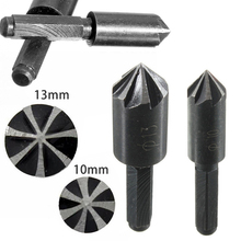 2pcs HSS 1/4" Hex Shank 7 Flute 82 Degree Countersink Drill Bit Chamfer Cutter Accessories 2024 - buy cheap