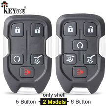 KEYECU 10x for Chevrolet Suburban Tahoe, for GMC Yukon XL Replacement 4+1 5/ 5+1 6 Button Smart Remote Key Shell Case Fob HYQ1AA 2024 - buy cheap