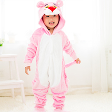 Pijama infantil de animais, pijama quente de inverno para meninas e meninos, roupa de dormir fofa com capuz 2024 - compre barato