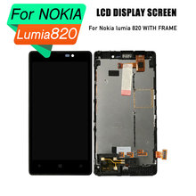 PrepairP lcd display screen for Nokia lumia 820 lcd screen digitizer touch screen assembly for nokia lumia 820 lcd frame 2024 - buy cheap