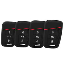 Silicone key fob case holder For Skoda Superb A7 For VW Magotan Passat B8 Golf 7 Tiguan MK2 Smart Remote Protector Skin Cover 2024 - buy cheap