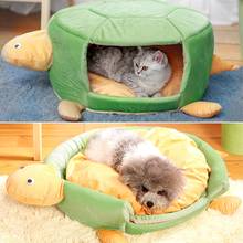 Portable Pet Cat Dog Bed Breathable Dog House Soft Material Nest Collapsible House Bed Removable cushion For Puppy Pet House 2024 - buy cheap