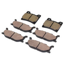 6pcs/set Motorcycle Front & Rear Brake Pads For YAMAHA XVS 1100 DRAG STAR / CLASSIC 1999 2024 - buy cheap