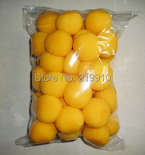Bolas de esponja súper suaves (amarillas), 20 unids/lote, 3,5 cm, truco de magia 2024 - compra barato
