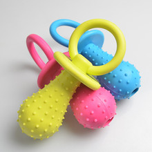 1Pc Rubber Nipple Dog Toys For Pet Chew Teething Train Cleaning Poodles Small Puppy Cat Bite Best Pet Dogs Supplies 2024 - buy cheap