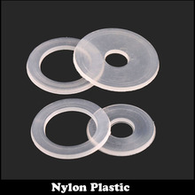 Junta plana de plástico de nailon transparente, 90 Uds., M5 x 14x0,8 M5 x 14x0,8 M5 2024 - compra barato
