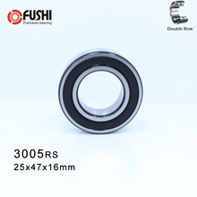 3005-2RS подшипник 25*47*16 мм (1 шт.) 3005 2RS двухрядные герметичные 3005 RS Угловые контактные шариковые подшипники 2024 - купить недорого