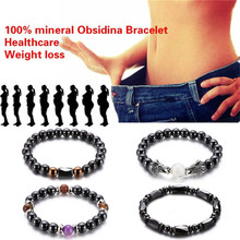 Body Slimming Magnetic Healthcare Bracelet Weight Loss Hand String Slimming Stimulating Acupoints Gallstone Bracelet Magnetic 2024 - buy cheap