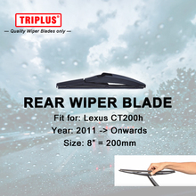 Rear Wiper Blade for Lexus CT200h (2011-Onwards) 1pc 8" 200mm,Car Rear Windscreen Wipers,Back Window Windshield Wiper Blades 2024 - buy cheap