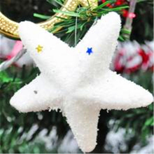 Natal árvore 6 peças, decoração de estrela de cinco pontas, decoração de natal, lindo, ornamento de natal, suprimentos para festa 2024 - compre barato