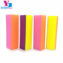 5 Pcs Nail Polish Buffer Block 4 Side Neon Color Nail Files Nails Accessoires Nagelvijlen Sponge Nails Files Professional Tools 2024 - buy cheap