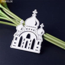 PANFELOU Easter Thailand's castle shape Scrapbooking card album paper die metal craft stencils punch cuts dies cutting 2024 - buy cheap