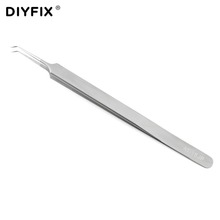 DIYFIX-Pinzas antiestáticas ultrafinas de precisión, pinzas para joyería, componentes electrónicos, herramienta manual de reparación 2024 - compra barato