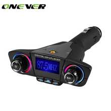 FM-модулятор Onever автомобильный с MP3-плеером и поддержкой Bluetooth 4,0 2024 - купить недорого