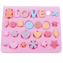 Star Love Heart Shape Silicone Lollipop Mold Sticks Silicone Form Molds For Chocolate Candy Mold Cake Decoration 2024 - buy cheap