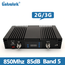 850Mhz Signal Booster 2G 3G Repeater 85dB High Gain Big Booster 850Mhz CDMA Band 5 Amplificador 37dBm 5W AGC MGC POWERFUL @8 2024 - buy cheap