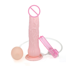 Buy Cheap Sex Products Vibrating Ejaculating Dildo Shopping a Best Realistic Waterproof Suction Cup Squirting Dildo Vibrator 2024 - buy cheap