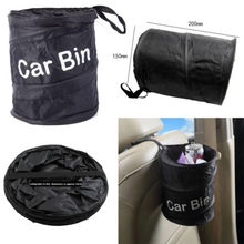 Wastebasket Trash Can Litter Container Car Auto Pop Up Garbage Bin Bag Water Adjustable Cleaning Bucket Eco-Friendly Storage 2024 - buy cheap