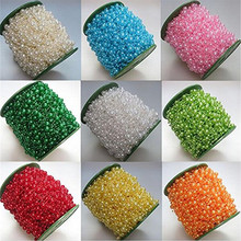 5M Colors Pearls Bead Chain Fishing Line Droplets Wedding Chain String Banquet Decoration Supplies Favor  AA7964 2024 - buy cheap