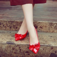 Big Size            Ladies high heels women shoes woman pumps       Pure color  Shallow mouth  High-heeled single shoes 2024 - buy cheap